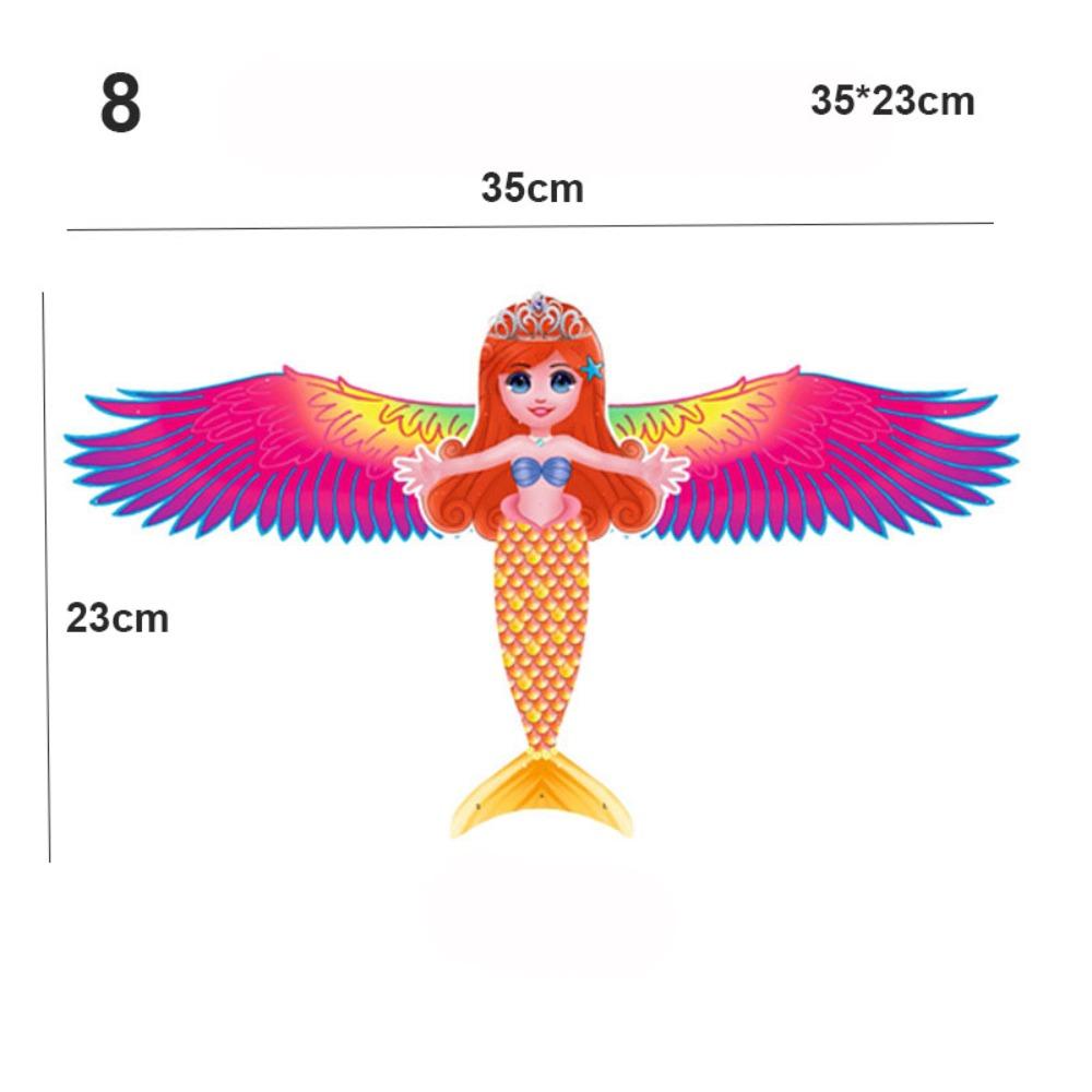 New DIY Toy Cartoon 35cm Large Eagle Kites Flying Bird Kites Plastic Eagle Kite