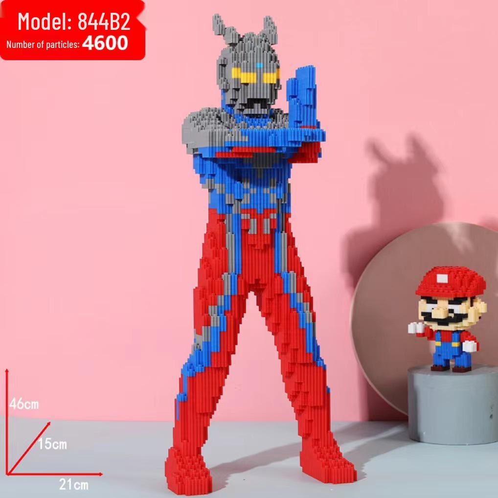 Совместимый Lego для девочек: Серия конструкторов «Злой Медведь» - Образовательные микро-конструкторы, соединяющиеся игрушки и подарки