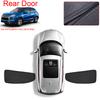 Car Black Window Privacy Sunshade For MITSUBISHI ASX 2016-2024 Auto Anti-UV Heat Insulation Protect Cover Interior Accessory