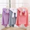 Cute Pet Hooded Nap Blanket: Versatile Plush Shawl for Office & Home