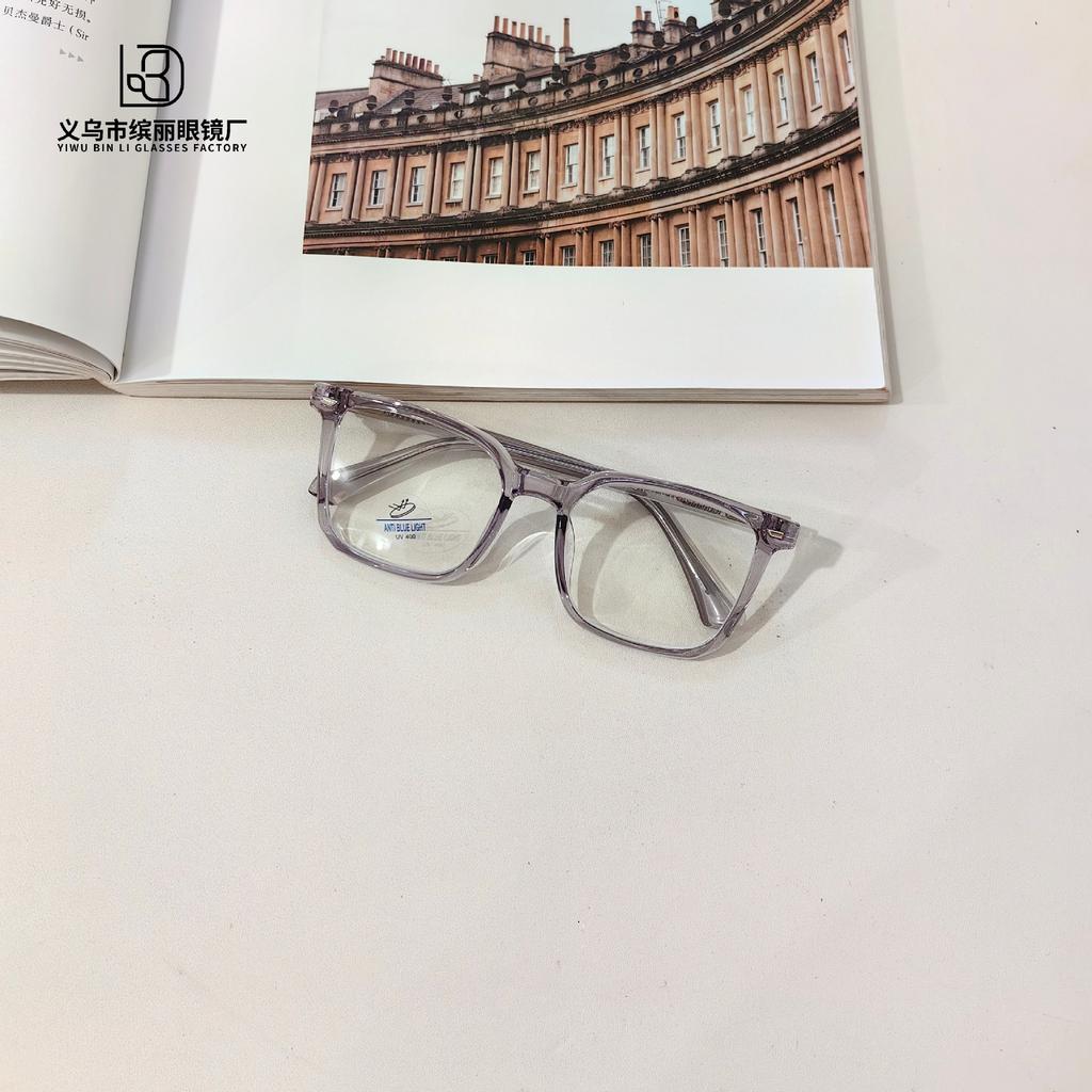 Children'S Anti-Blue Glasses Fashion Boys And Girls Optical Glasses Students Can Be Equipped With Myopia Anti-Ultraviolet Flat Glasses
