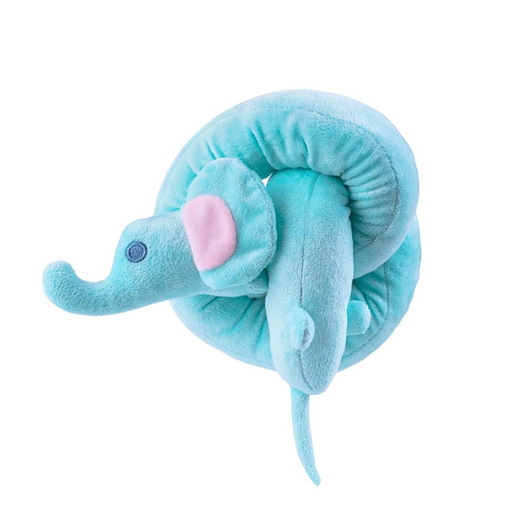 Пищащая игрушка для собаки - Плюшевая жевательная игрушка для длинношерстной таксы с шуршалкой и пищалкой, Веселая интерактивная игра для собак от маленьких до средних пород