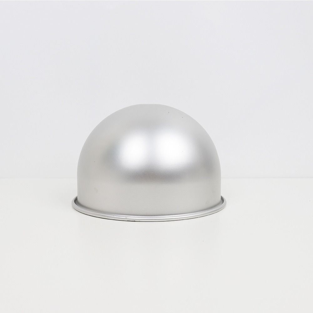 Aluminum Zinc Zinc Alloy Half Round Ball Cake Mold Semicircle Doll Dress Cake Mold Pudding