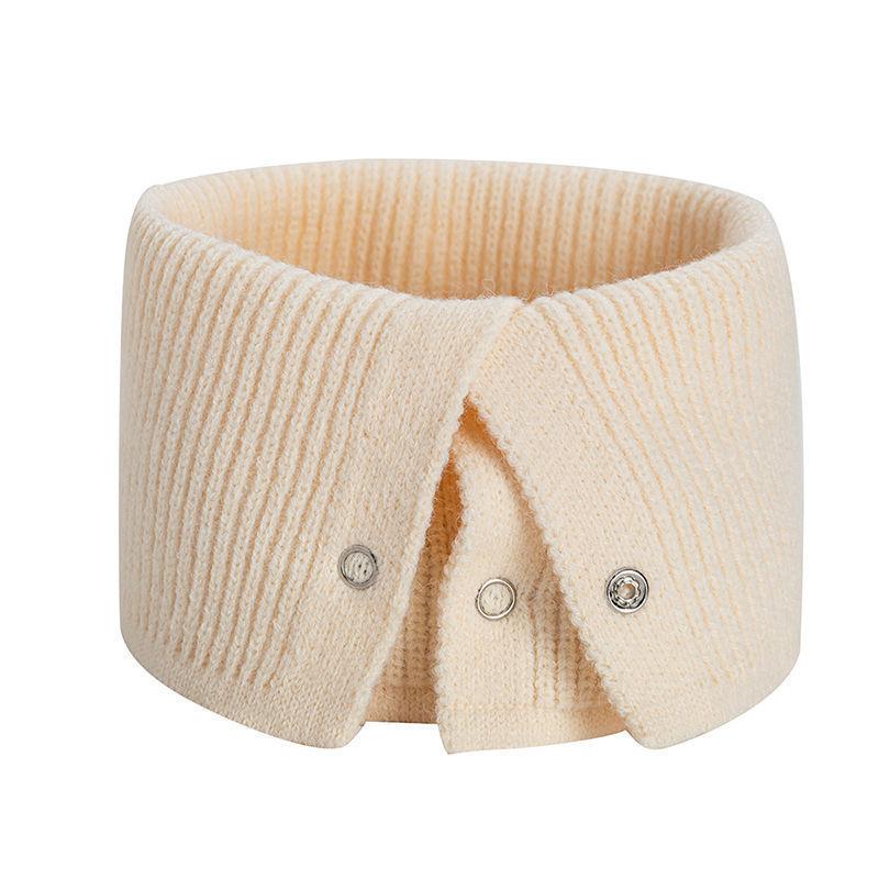 New Winter Knitted Warm Ring Scarf for Women Fashion Lady Neck Snood Unisex Wraps Scarves Neckerchief Female Stretch Bufanda