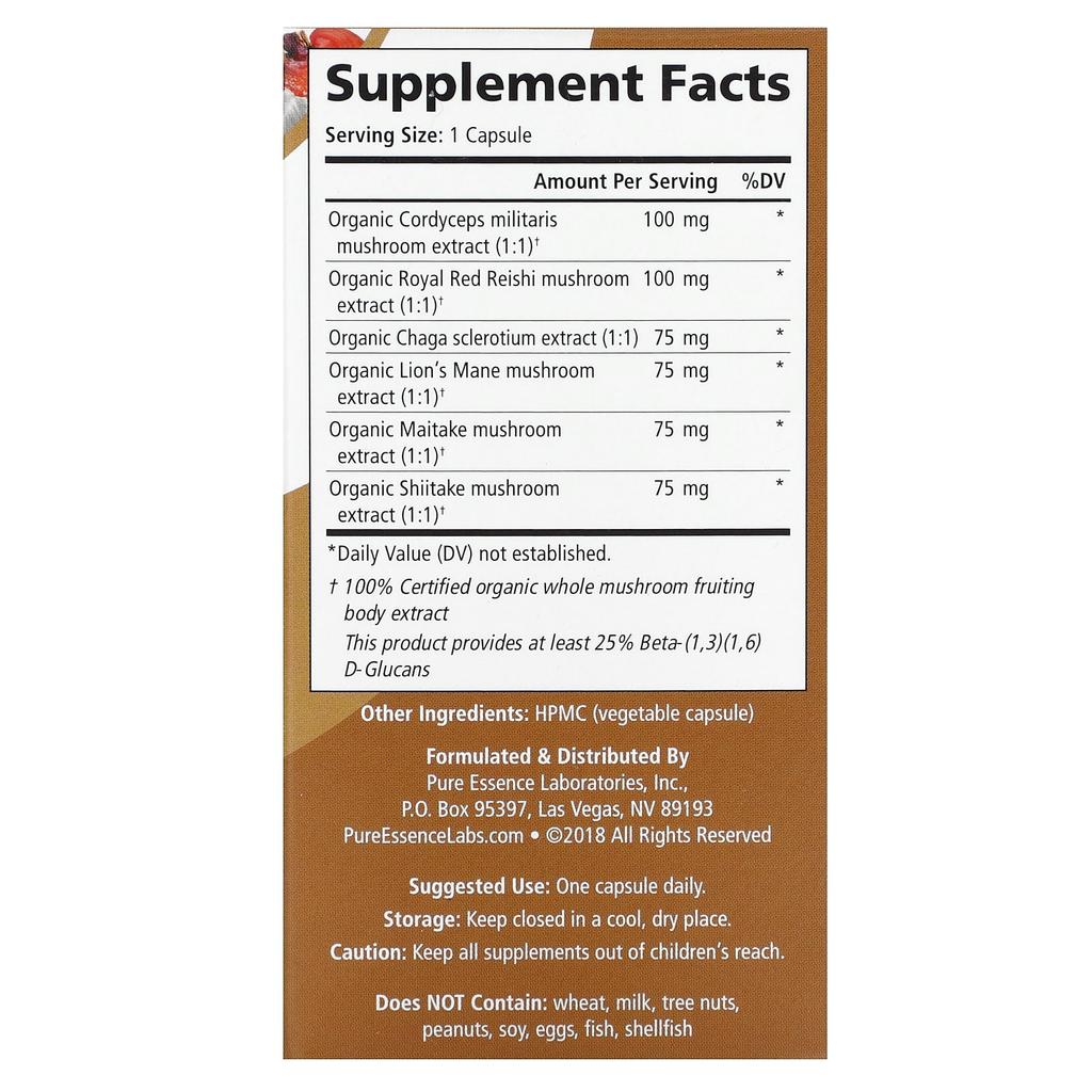 Mypure, Mycomune, Veggie Capsules 30 Tablets