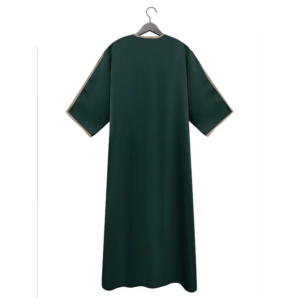 Мусульманские мужские халаты с кружевными рукавами в одежде хуэй