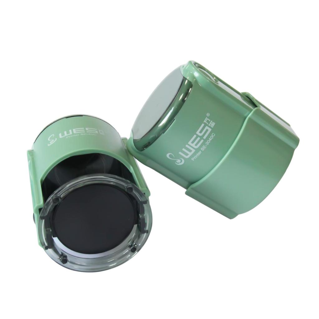 Самоштемпелюющая печать Wanxi Green – Круглая, Овальная, Квадратная, Прямоугольная. Варианты для офисного использования