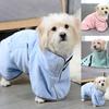 Pet Bathrobe Quick-drying Super Absorbent Soft Texture Dogs Cat Bath Towel Pet