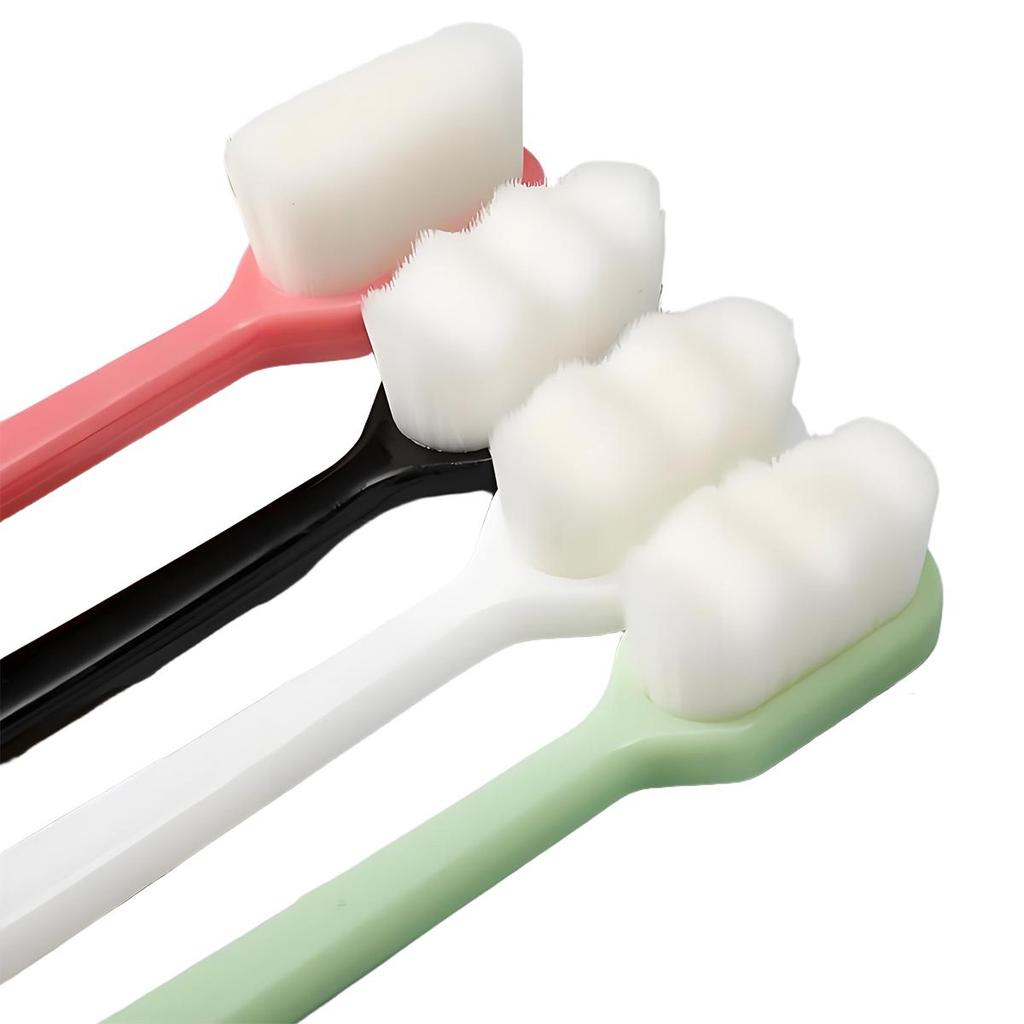 Ultra-fine Soft Toothbrush Million Nano Bristle Adult Tooth Brush Teeth Deep Cleaning Portable Travel Dental Oral Care Brush