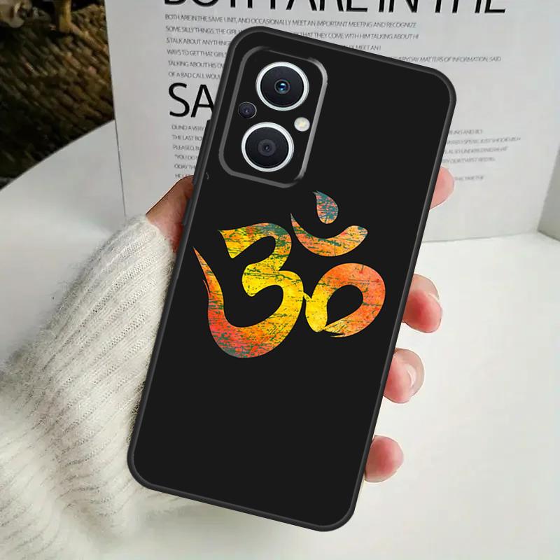 Символ йоги Аум Ом Чехол для телефона для фитнеса и спортзала для OPPO Reno 14F 12F 12 11 13 F 10 Pro 8T 7 8 Lite OPPO Find X9 X8 X6 X5 Pro Чехол
