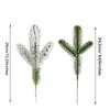 24pcs Artificial Pine Needles,Fake Greenery Pine Leaves DIY Accessory for Christmas Holiday Arrangement Wreath Garland  Decor