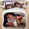 Jojos Adventure Vento Aureo Bedding (1 * duvet cover + 2 * pillowcase, without core) 2D Flat Bedding set Duvet cover and pillowcase