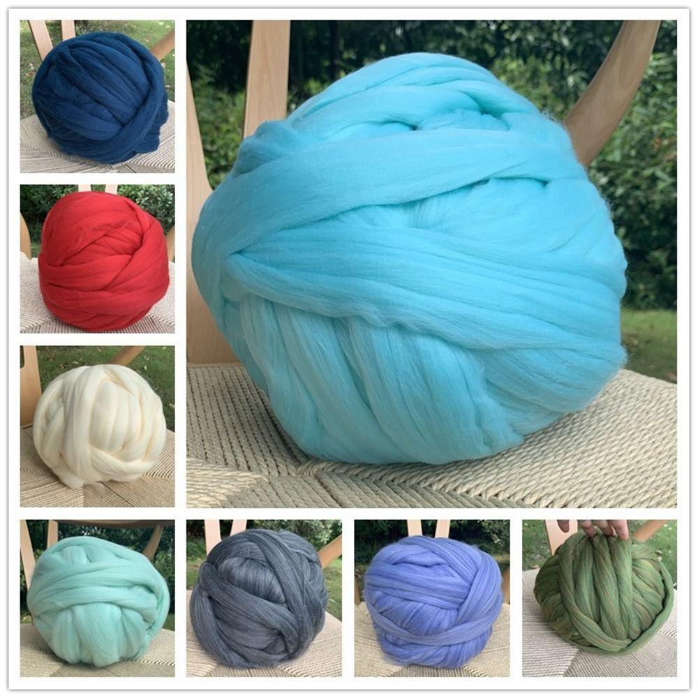 2.5cm Chunky Yarn Super Velvet Bulky Yarn Easy Projects Tube Yarn  Pet Beds
