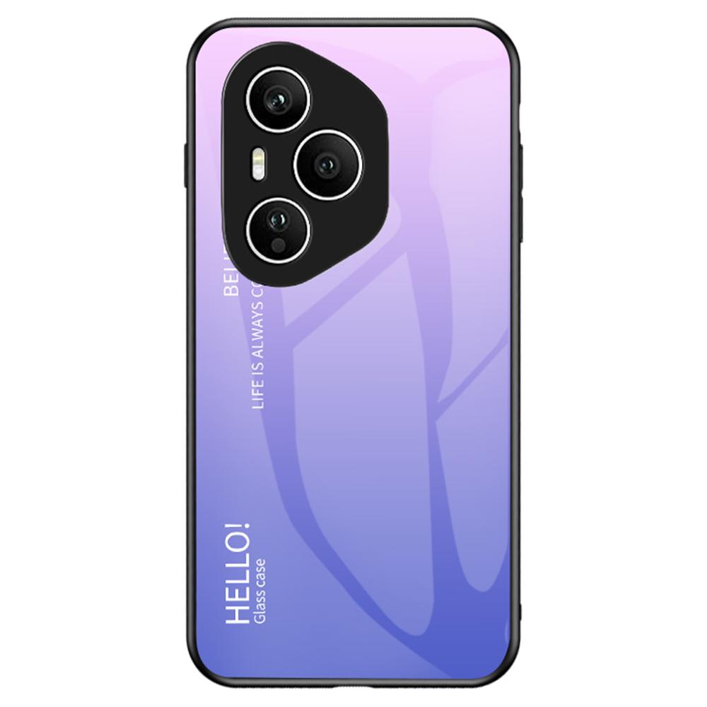 Для Honor 400 Pro 5G (Глобальный) Противоударный чехол из закаленного стекла+ПК+ТПУ