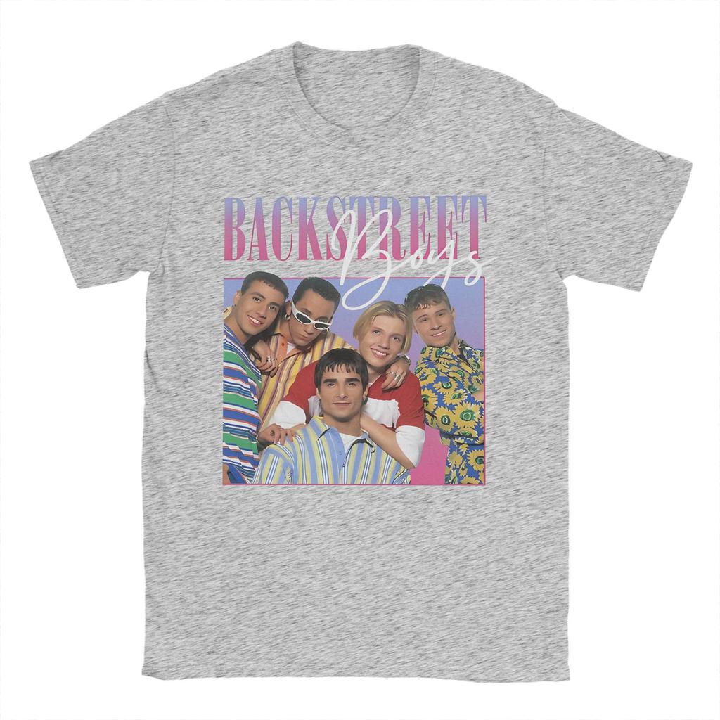 Самый смешной идол из Бэкстрит Футболка для мужчин Backstreet Boys Повседневная футболка с коротким рукавом с круглым вырезом Графические топы