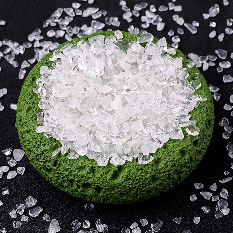 100G Natural Mineral Polished Gravel Chakra Healing Reiki Crystals Natural Stones Home Decor