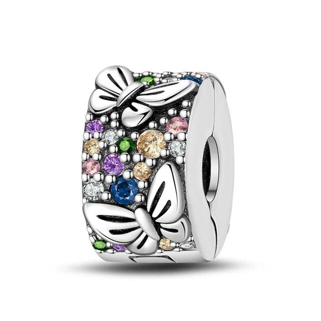 925 Серебряных Подвесок Планета Бабочка Для Паспорта Новый Оригинальный Браслет Изготовление Домашнего Торта Звезда Шарик Для Ювелирных Изделий DIY