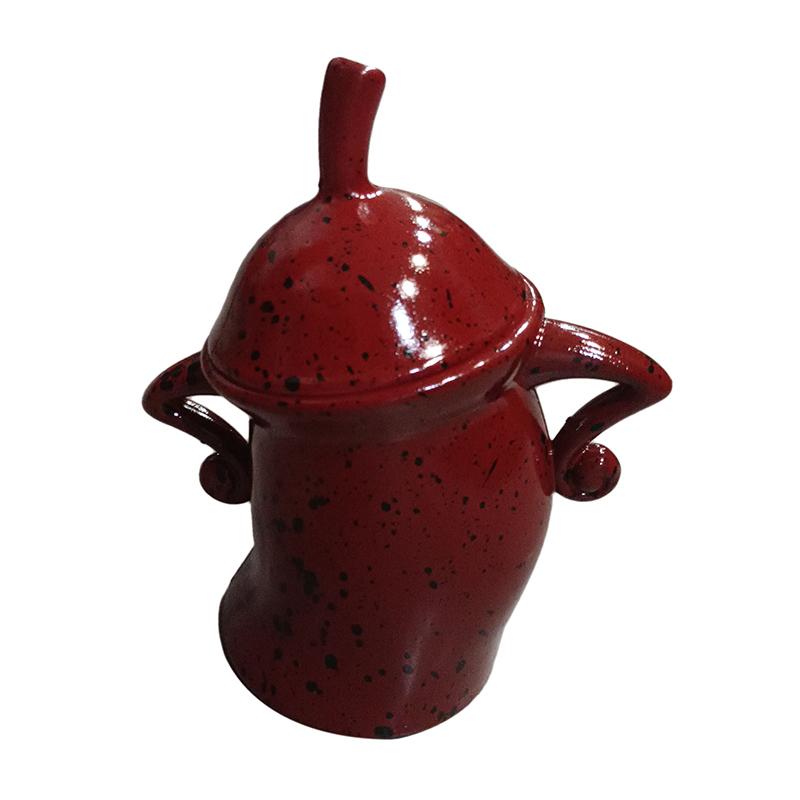 Canister With Attitude, Cute Sassy Storage Canister, Fun Ceramic Desktop Ornaments, Food Storage Jar With Airtight Lid