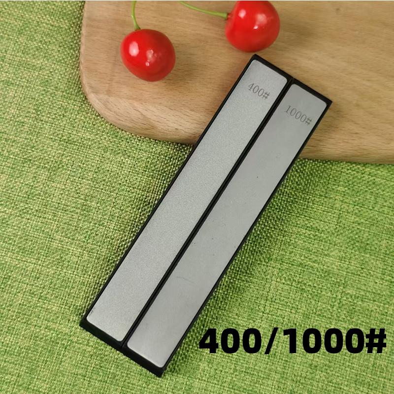 Алмазные Золотые Точильные Камни, Набор для Заточки Ножей с Фиксированным Углом, Профессиональный Набор Точильных Камней с Подставкой, Бытовой Точильный Камень