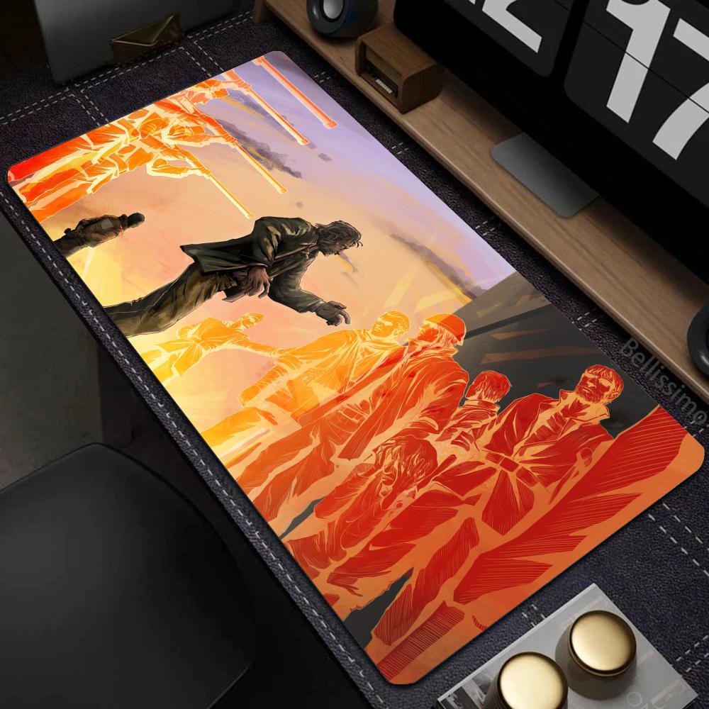 Коврик для мыши Disco Elysium Компьютерный XXL xmm PC Геймер Аксессуары для игр Клавиатура Коврик Mish Настольный коврик Deskmat Коврик для мыши Ковер