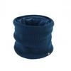 Winter Knitted Neck Hoodie Solid Color Outdoor Warm Wool Anti Cold Double Layer Velvet Neck Protection