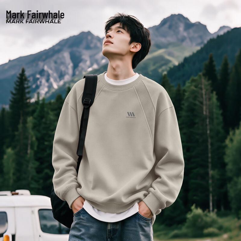 Mark Fairwhale Men's Crewneck Pullover Sweatshirt