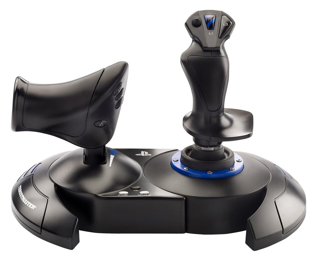T Flight Hotas 4 Flight Stick Detachable Throttle Plug and Play Official Joystick for PlayStation 4 Compatible with PC Thrustmaster