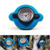 New Car ABS+ Stainless Steel Radiator Cap Tank Cover Water Temperature Gauge 0.9 Bar