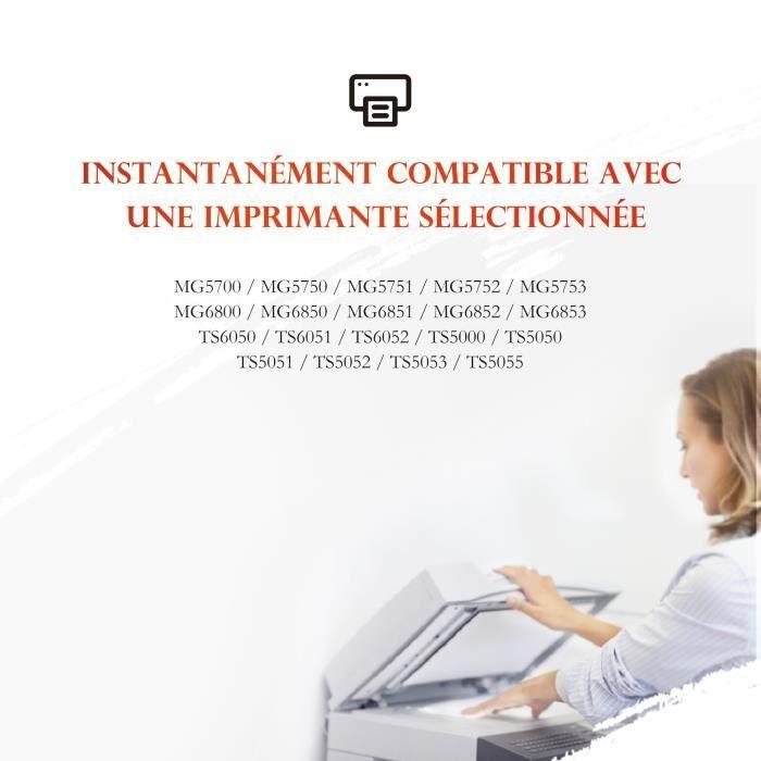 570 571 XL Ink Cartridges EJET 15 Pack Compatible for Canon PGI 570XL/CLI571XL for PIXMA MG5700