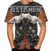 Летняя новая мода американская хэви-метал группа Testament мужская 3D-печатная футболка унисекс хип-хоп повседневная футболка Cools Rock Street