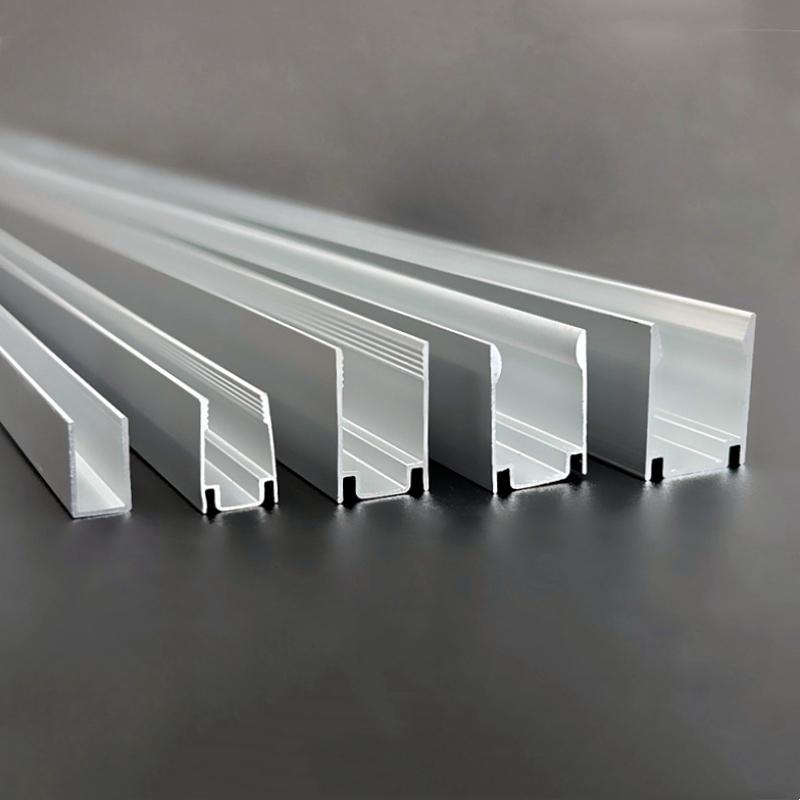 Накладной фиксированный зажим для светодиодного алюминиевого профиля для неоновой силиконовой веревки, держатель канала для трубки, линейная пряжка для полосок света, аксессуары