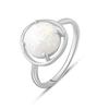 Silver Ring with Opal 1.56ct (2084464)