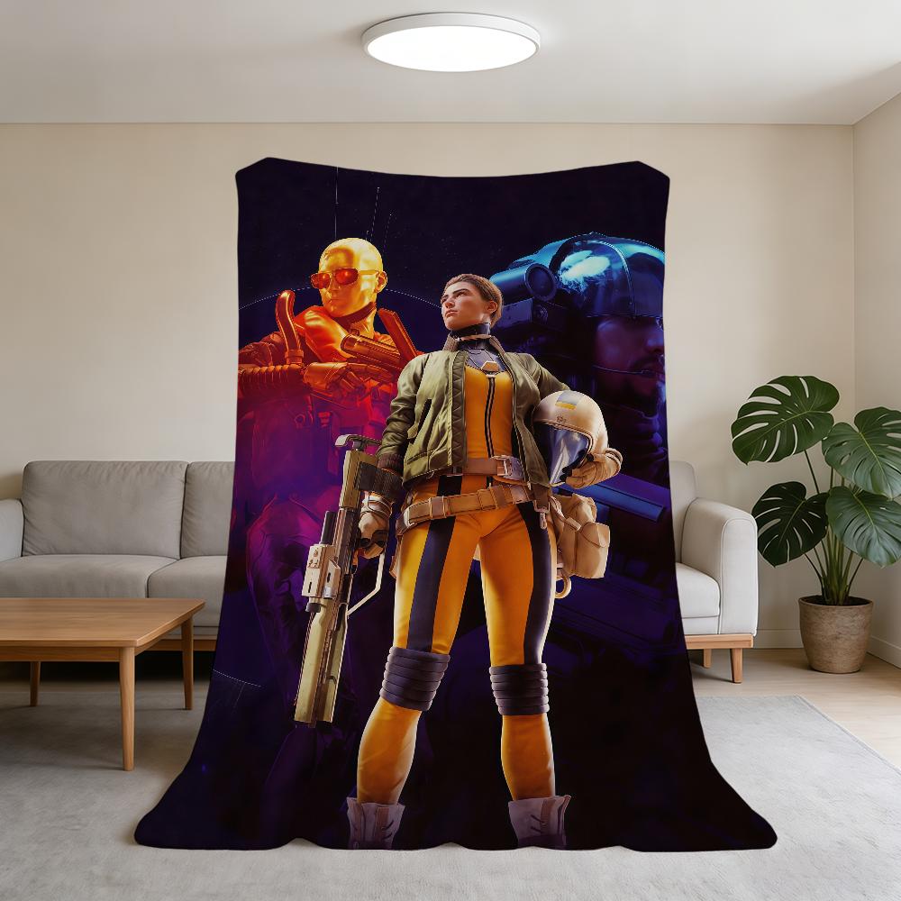 Blanket Super Warm Game Raiders Comfortable Plush Throw Blanket Child Home Sofa Bedroom A-Arc Gift