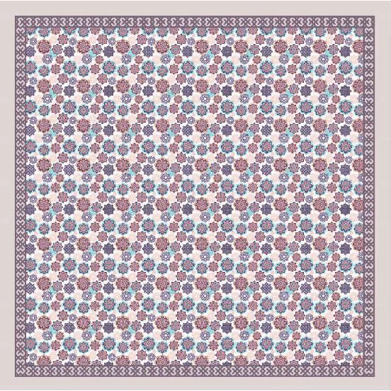 110*110см Принт Шаль Оверсайз Повязка на голову Платок Банданы для волос для сна Большая Квадратная Шаль на лето с ощущением хлопка