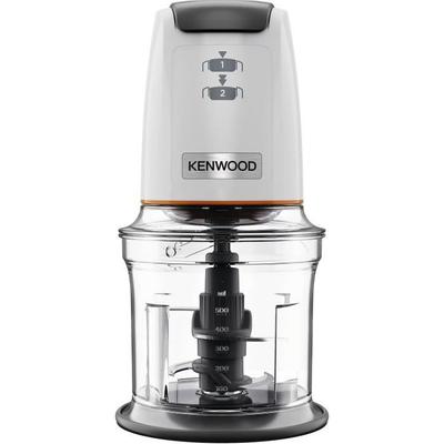 Мини-измельчитель - KENWOOD - CHP61.100WH - 500 Вт - 0,8 л - 4 лезвия из нержавеющей стали - Белый