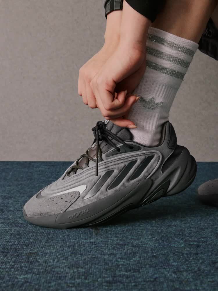 Adidas OZELIA Ретро Толстая подошва Высокий каблук Папины кроссовки - Adidas JH7364