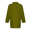 Women's Fashion Casual Lapel Short 3/4 Sleeve Solid Color Shirt Women's Button Up Tops