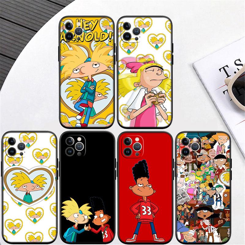 S-Special Hey A-Arnold New High-End Cover Phone Case for OPPO A3 Pro A72 A74 A76A78 A79 A94 A95 A18 A58
