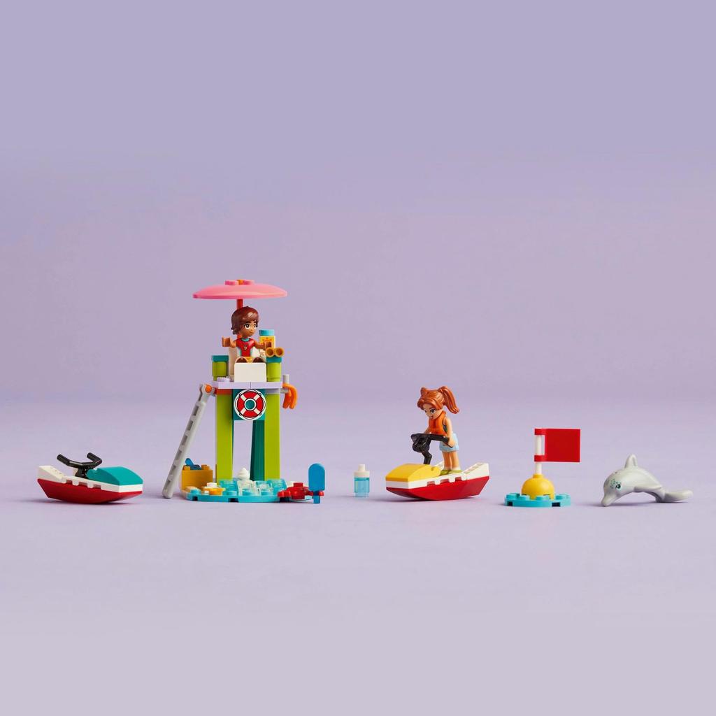 LEGO Friends Water Scooter Toy Birthday Present Block Educational Girls Boys Children 5 Years Old 6 Years Old 7 Years Old 8 Years Old Pretend Play