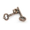 Key Lock  Adults Kids Fun Metal IQ Test Puzzle Classic Brain Vintage Toys ADM