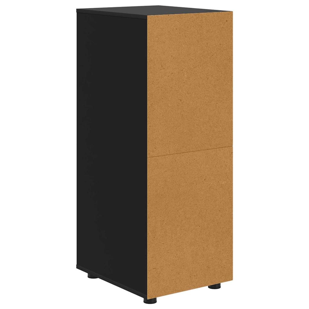 Storage Cabinet Black 40 x 48 x 105 cm Particleboard