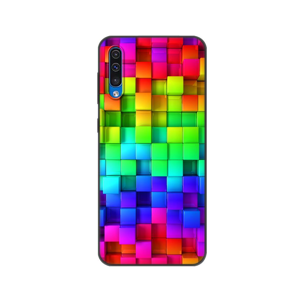 Чехол для Samsung Galaxy A50S, мягкий силиконовый чехол для Samsung A50S A507 A507F SM-A507F, 6,4 дюйма, задняя крышка, черный чехол из ТПУ, розовый, аниме, космическая машина