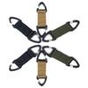 Rotatable Camping Carabiner Double-headed Webbing Belt Buckle Backpack Key Hook Backpack