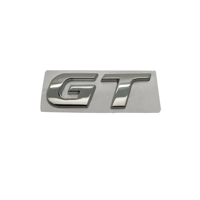GT Logo 3D Chrome Metal Car Rear TruGT SPORT Badge Emblem Sticker for Volkswagen VW Polo Passat B5 B6 B7 Golf Jetta Touareg Bora H22