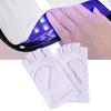 1 пара перчаток против загара, неэластичные, дышащие, для ногтей, без пальцев, спандекс, для вождения, для защиты от ультрафиолета