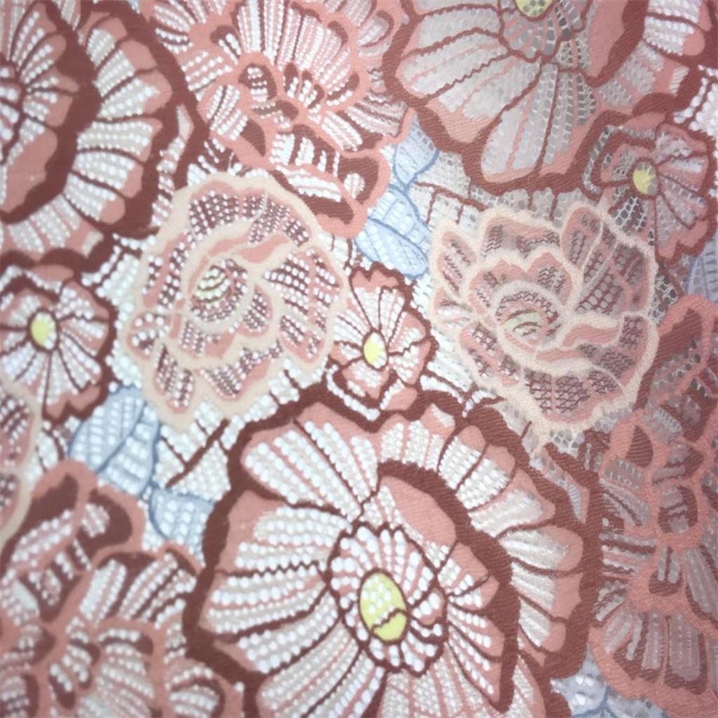 Elastic Lace, 22.5cm wide Multicolor floral Stretchy Spandex Lace Trim for Lingerie, Bra, Underwear, Dress, Garment, Sewing & Crafting