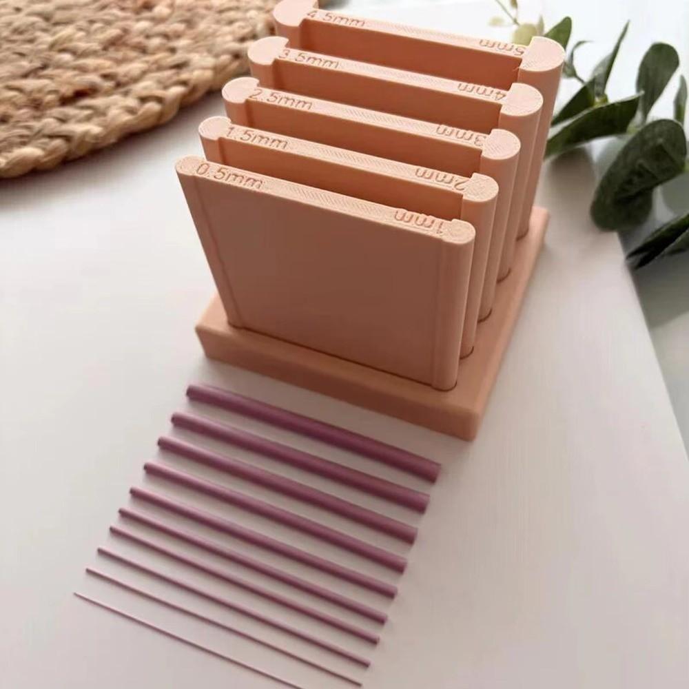 0.5-5mm Polymer Clay Tool DIY Hand Rolling Jewelry Making Mold Bracelet Craft