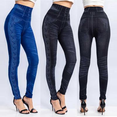 Женские модные леггинсы, женские брюки с мокрым принтом и высокой талией