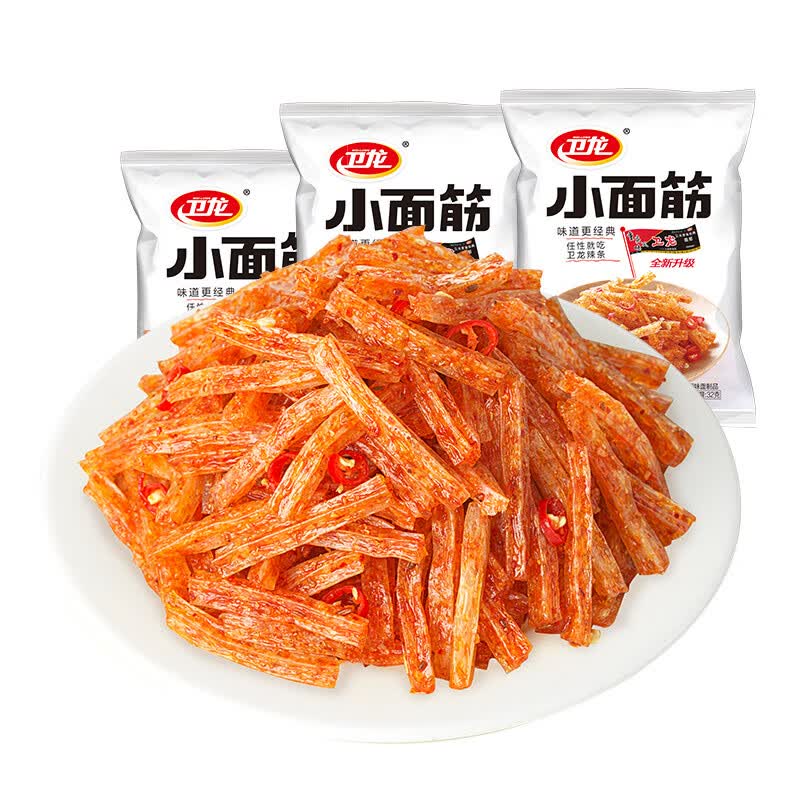 Острый снек из глютена Weilong