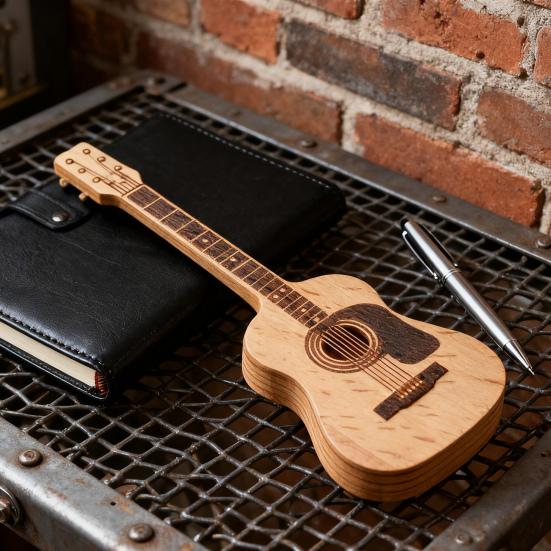 Деревянный держатель для медиаторов, коробка для медиаторов с подставкой, коробка для медиаторов для акустической гитары, элегантный контейнер для хранения медиаторов для игроков